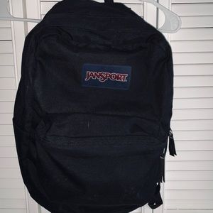 regular black jansport backpack